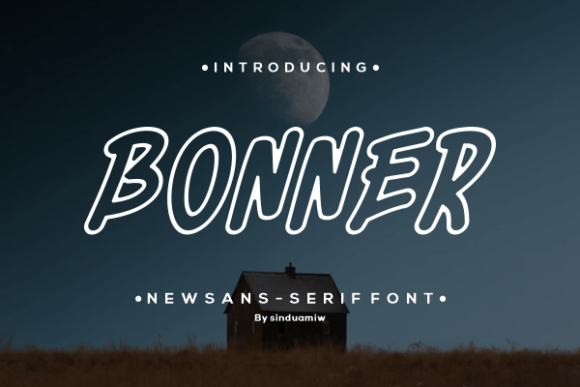 Bonner: A Versatile Display Font for Modern Design