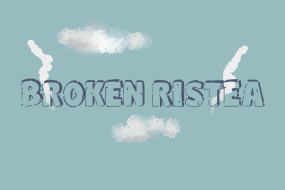 Broken Ristea: The Bold Font That Adds Personality to Your Designs