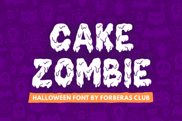 Cake Zombie: A Spooky Font That Elevates Halloween and Horror-Themed Designs