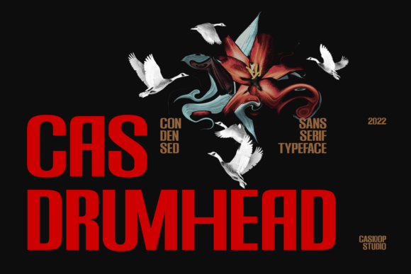 Cas Drumhead: A Display Font That Balances Style and Substance