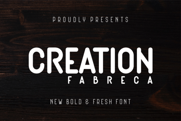 Creation Fabreca: A Bold Font for Impactful Design and Communication