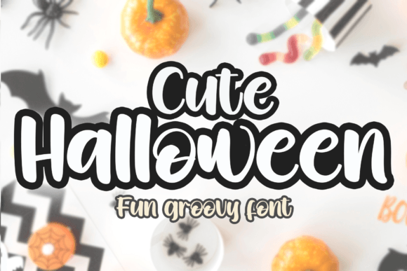 Cute Halloween Font for Creative Designs