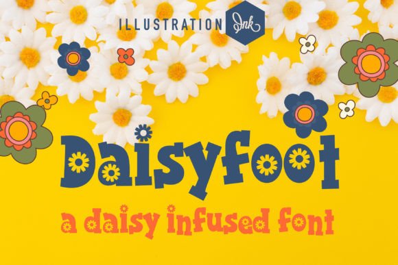 Daisyfoot: A Bold Display Font That Brings a Touch of Nature to Your Designs