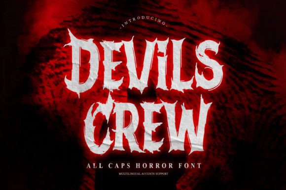 Devils Crew: A Strategic Choice for Bold and Impactful Typography