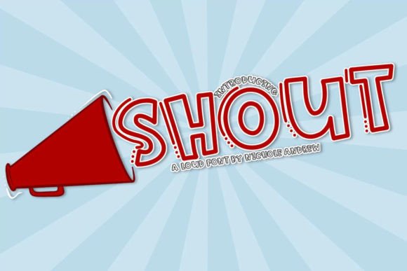 Introducing Shout: A Bold, Handwritten Font for Making a Statement
