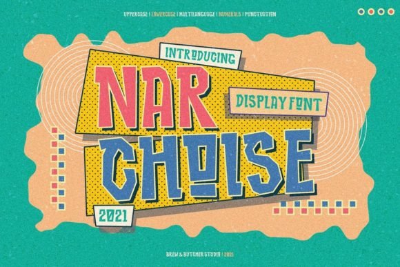 Narchoise: The Font That Brings Joy to Your Designs