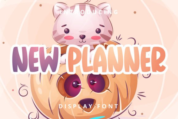 New Planner: A Modern Display Font for Stylish and Readable Design