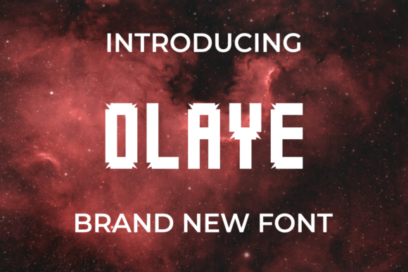 Olaye: A Quirky Display Font for Creative Elevation
