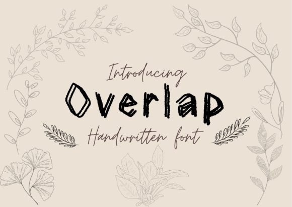 Overlap Font: A Unique Display Font for Stunning Typography