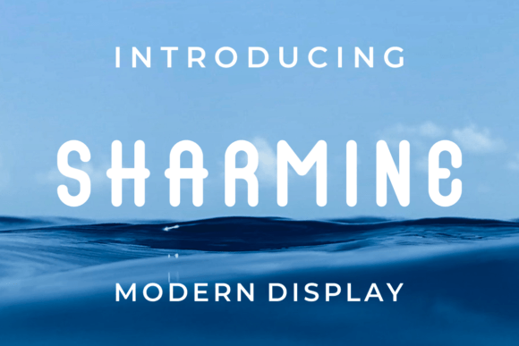 Sharmine: A Fun and Friendly Display Font for Creative Projects