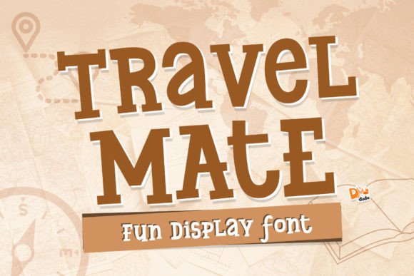 Travel Mate: A Fun Font for Creative Projects