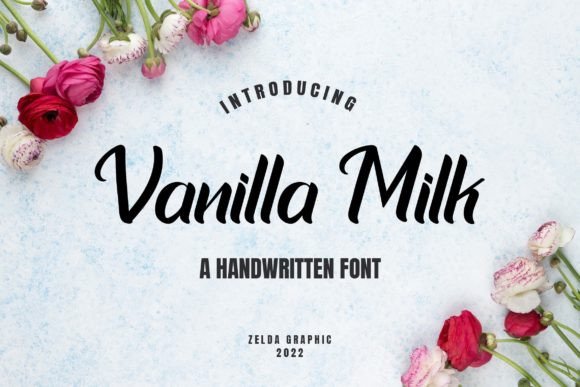 Vanilla Milk: A Versatile and Elegantly Modern Script Font