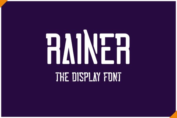 Why Rainer is the Perfect Display Font for Modern Designers